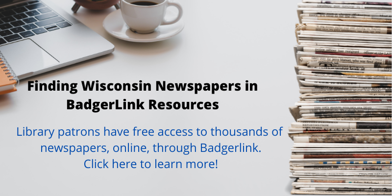 Finding Wisconsin Newspapers